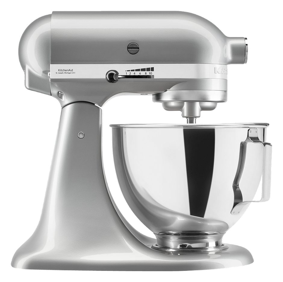 KitchenAid Küchenmaschine 4,3 L silber